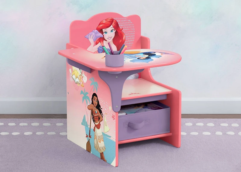 Delta Children Disney® Princess Chair Desk with Storage Bin
