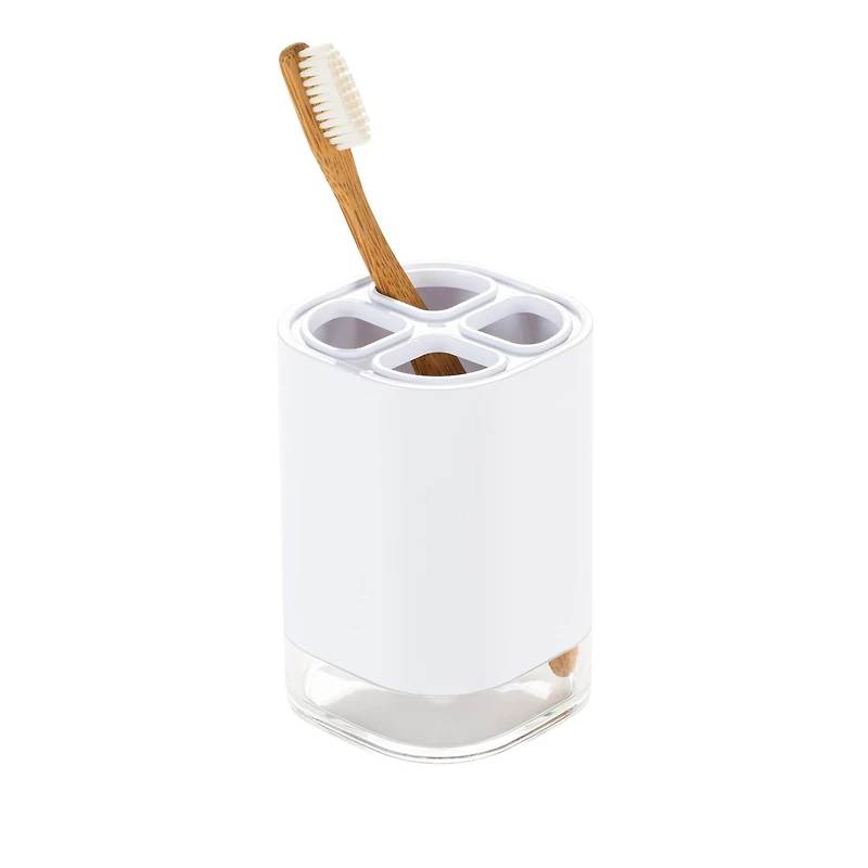 Bath Bliss White 6 Piece Acrylic Bathroom Set