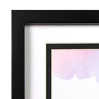 Simply Essentials™ 2 Opening 4" x 6" Black  Collage Frame with Mat by Studio Décor®