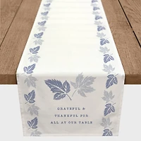 90" Thankful Leaves Table Runner