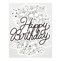 Black & White Birthday Sticker by Recollections™