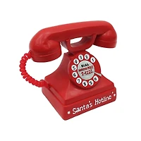 6.5" Red Santa's Hotline Phone Tabletop Décor by Ashland®