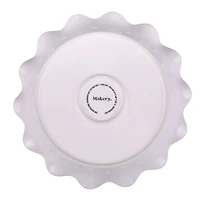 10" Cream Ceramic Pie Plate by Makery™