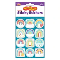TREND Enterprises® Refreshing Rainbows, Vanilla Scent Scratch 'n Sniff Stinky Stickers®, 6 Packs of 48