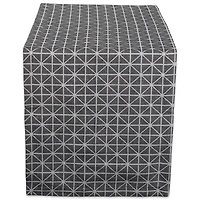 Black and White Triangle Table Runner 14" x 72"