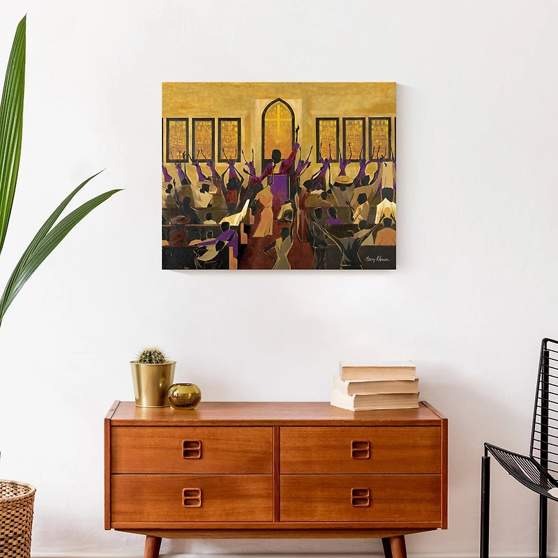 Gospel Church Song 20" x 16" Canvas Wall Art