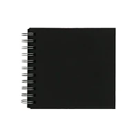 Fabriano® Black Square Spiral-bound Drawing Book, 5.9'' x 5.9''