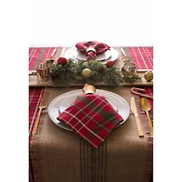 DII® Tartan Holly Plaid Napkin Set, 6ct. 