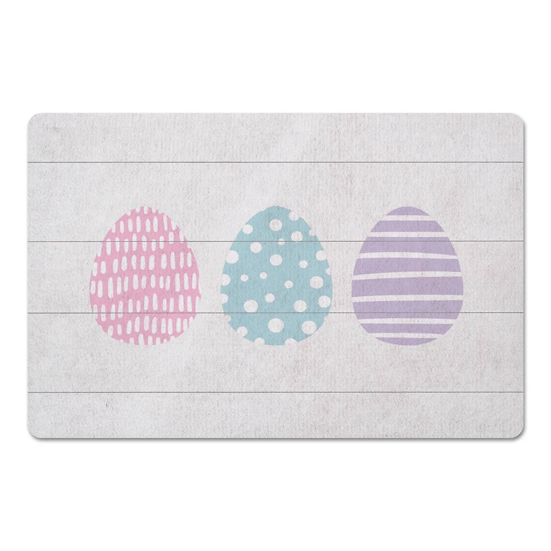 Tri Eggs Mat 27" x 18" Floor Mat