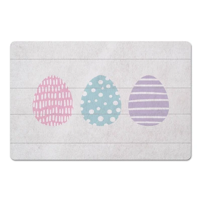 Tri Eggs Mat 27" x 18" Floor Mat