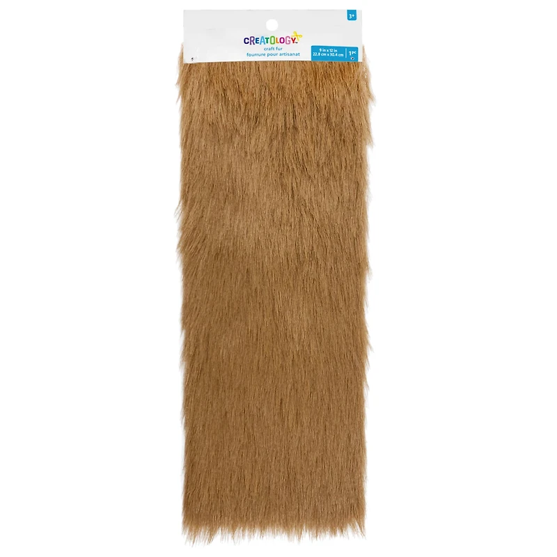 Light Brown Craft Faux Fur by Creatology™