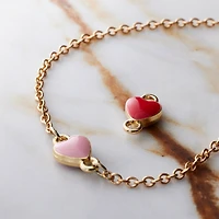 13mm Heart Gold Connectors, 2ct. by Bead Landing™