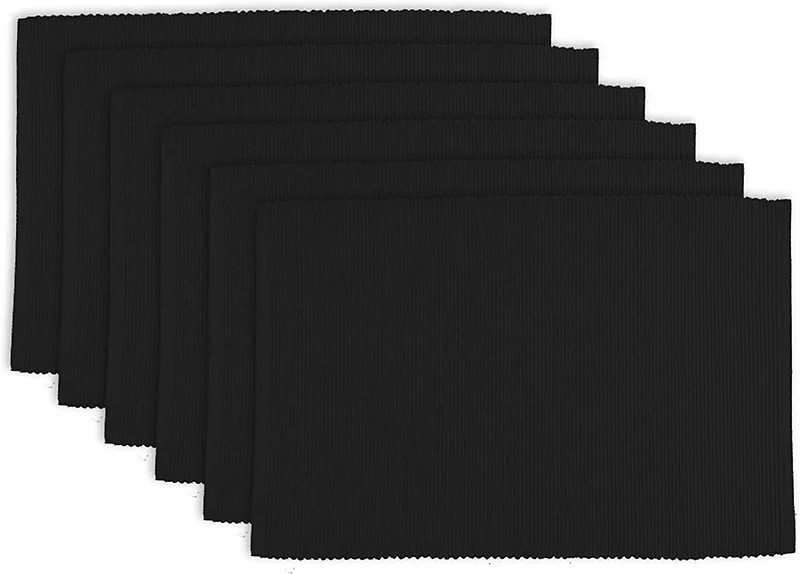 DII® Ribbed Cotton Placemats