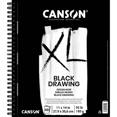 Canson® XL® Black Drawing Pad