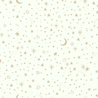 RoomMates Gold Twinkle Little Star Peel & Stick Wallpaper