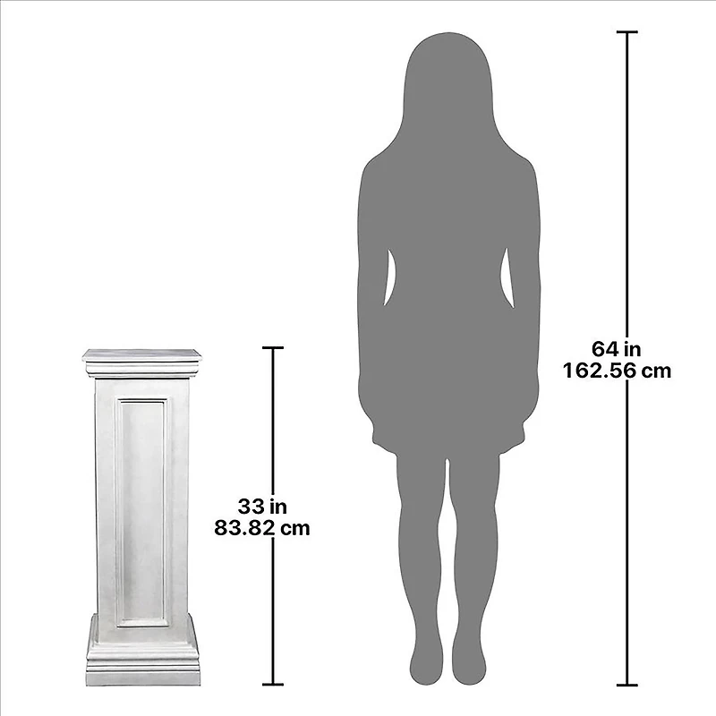 Design Toscano® 33" Large Nash Regency Statuary Pedestal