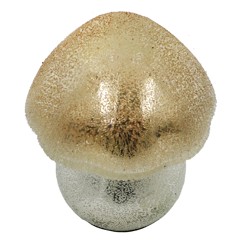 Silver Glass Mushroom Tabletop Décor by Ashland