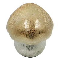 Silver Glass Mushroom Tabletop Décor by Ashland