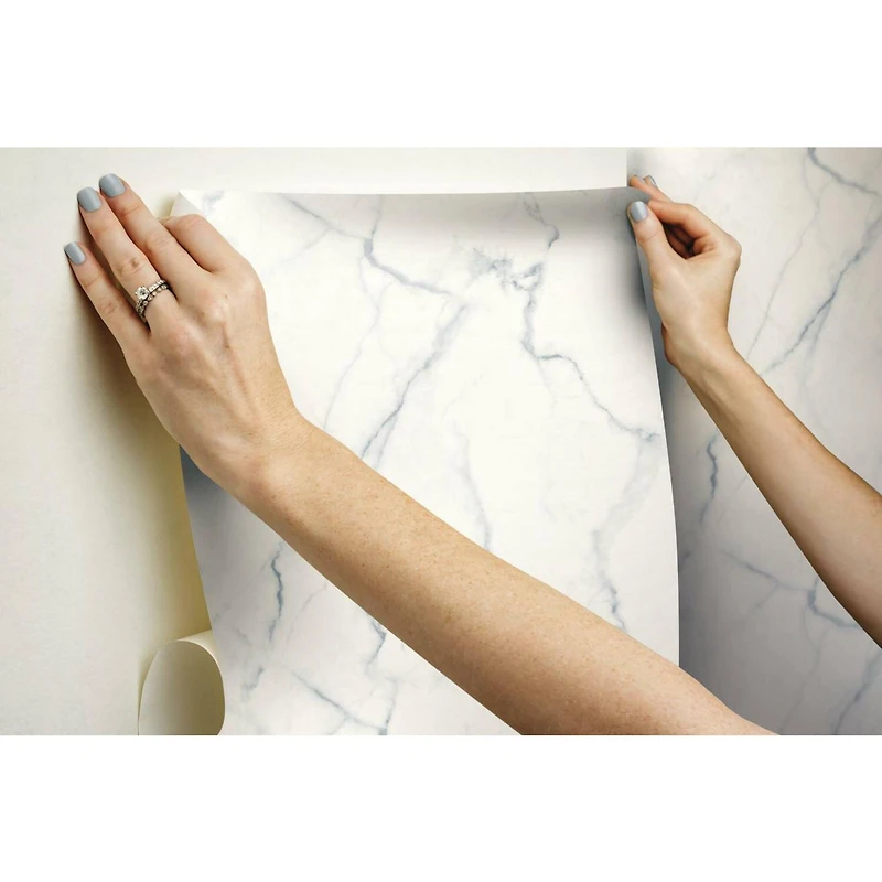 RoomMates Carrara Marble Peel & Stick Wallpaper