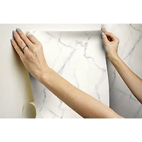 RoomMates Carrara Marble Peel & Stick Wallpaper