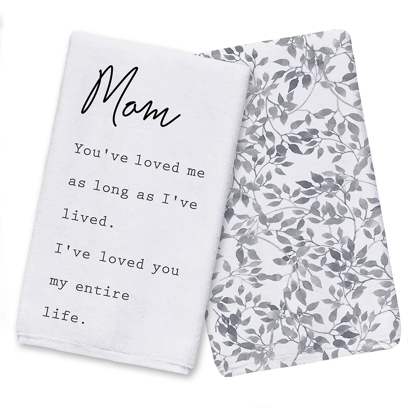 Leaf Lattice Tea Towel Set