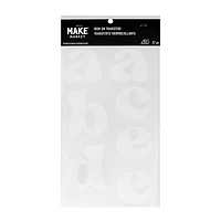 Groovy Letters Iron-On Transfers by Make Market