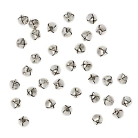 12 Packs: 70 ct. (840) 9mm Silver Jingle Bells by Creatology™