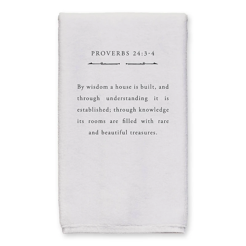 Proverbs 24 16" x 25" Tea Towel - Set of 2