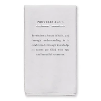 Proverbs 24 16" x 25" Tea Towel - Set of 2