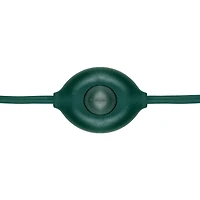 7.5ft. Pre-Lit Artificial Bottle Brush Christmas Tree, Warm White LED Lights