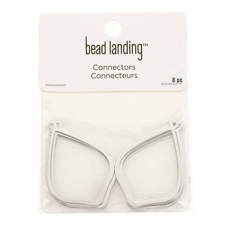 Pear-Shaped Dangle Connectors by Bead Landing
