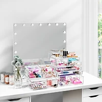 Sorbus 4-Drawer Extra Large Acrylic Cosmetic Organizer
