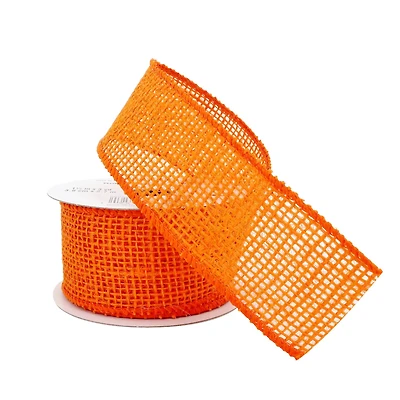 1.5" x 3yd. Wired Burlap Ribbon by Celebrate It® Classic