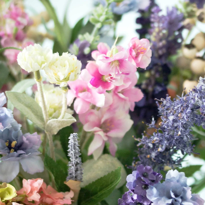 16" Lavender & Hydrangea Arrangement in Vase