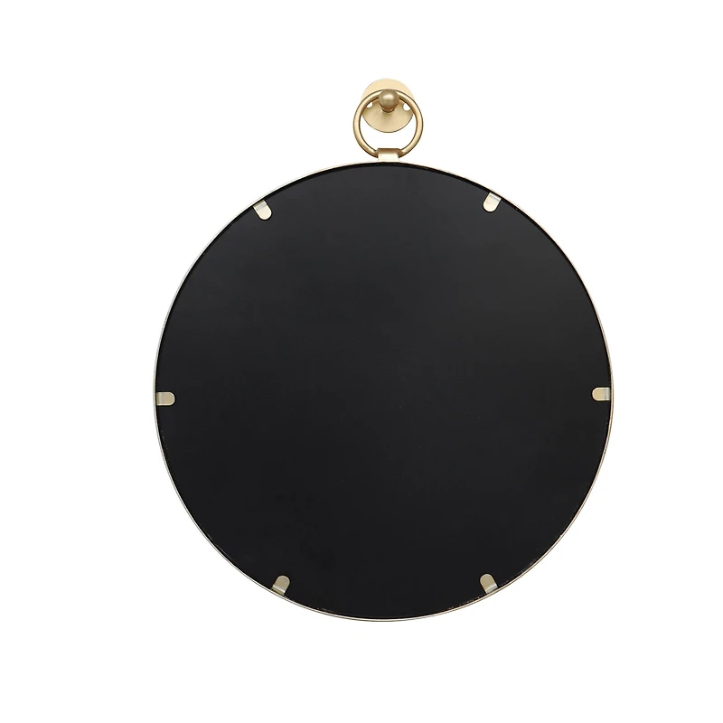 18" Round Wall Mirror in Gold Metal Frame by Ashland®
