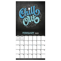 TF Publishing 2025 Chalk It Up Wall Calendar