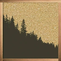 RoomMates 10" x 10" Mountain Cork Wall Art