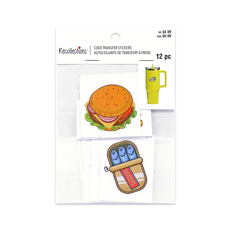 Foodie Cold Transfer Stickers by Recollections™