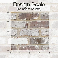 RoomMates Reclaimed Brick Peel & Stick Wallpaper