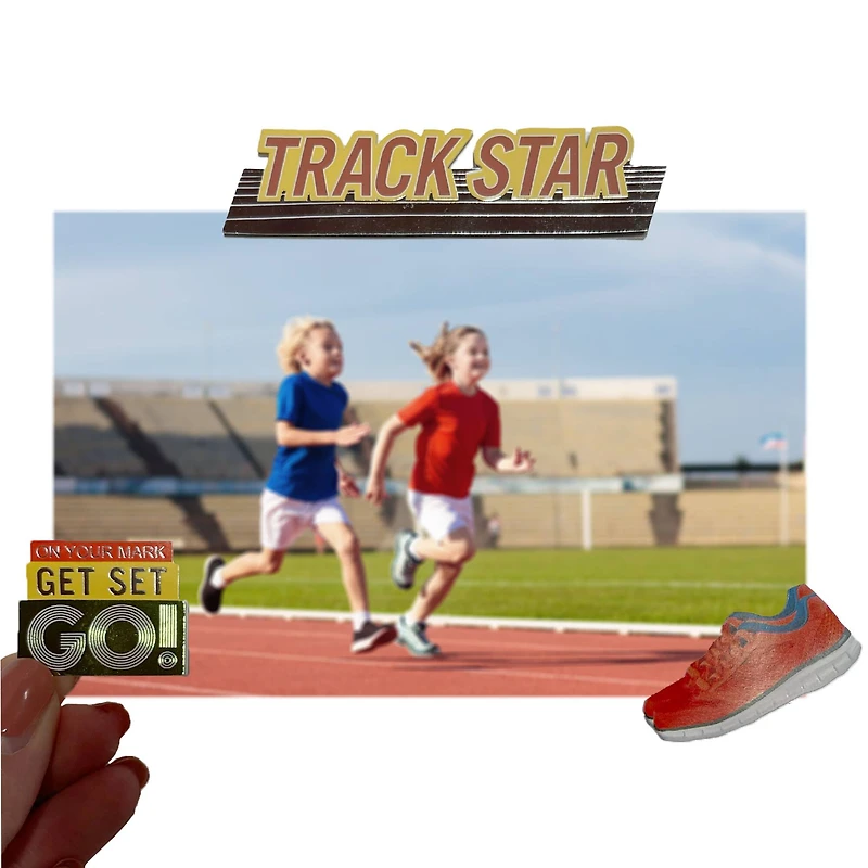 Track Star Dimensional Stickers by Recollections™