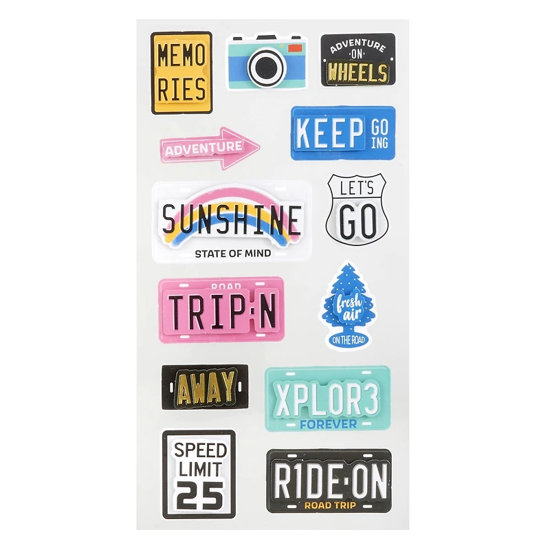 Travel Signs Stickers by Recollections™