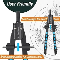 Faber-Castell® Pearl Blue Quickset Compass