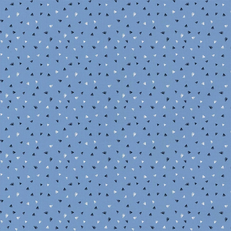 Emma & Mila® Ditsy Triangle Cotton Fabric By The Yard, 8yd. Bolt