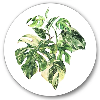 Designart - Tropical Green Leaves In Summer Times I