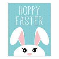 Hoppy Easter Tabletop Canvas Art