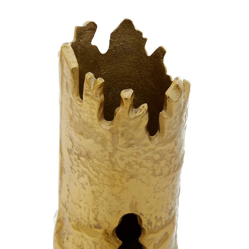 CosmoLiving by Cosmopolitan Gold Aluminum Vase Set