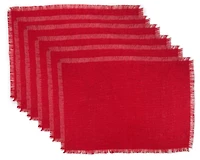 DII® Tango Red Jute Placemat (Set of 6)