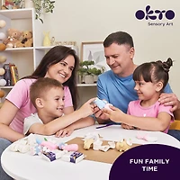 OKTO White & Pastels Air Clay Creativity Kit