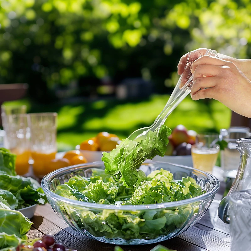 Clear Serving Fork & Spoon Set by Celebrate It™