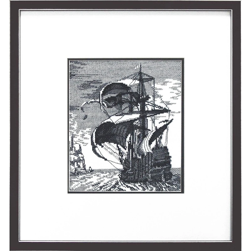 Charivna Mit Ship Cross Stitch Kit